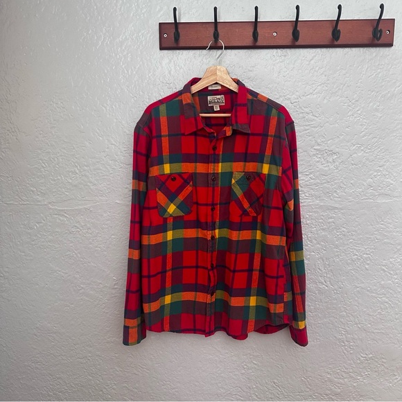 Midweight flannel workshirt in regenerative cotton - Picture 8 of 9